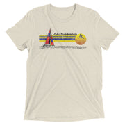 Retro Sailing Lake Pontchartrain Unisex T-shirt, NOLA REPUBLIC T-SHIRT CO.