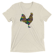 Courir de Mardi Gras 2022 Rooster Unisex Tri-blend T-Shirt, Nola Republic T-Shirt Co.