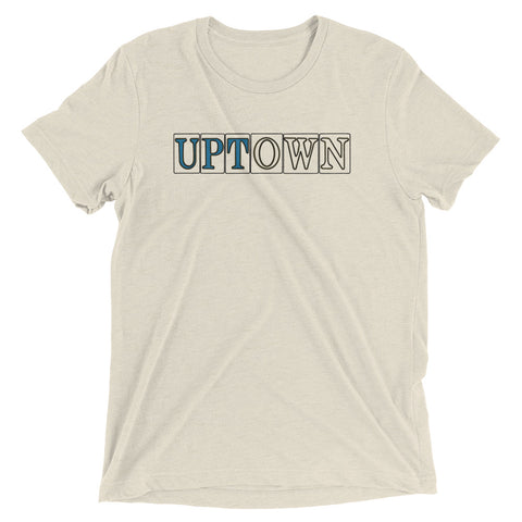 UPTOWN Street Tiles Unisex Tri-blend T-Shirt - NOLA REPUBLIC T-SHIRT CO.