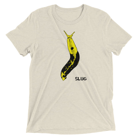 Banana Slug Tri-blend Unisex T-Shirt - NOLA REPUBLIC T-SHIRT CO.