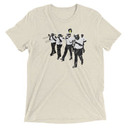 SECOND LINE Season New Orleans Vintage Scrubbed Tri-blend T-Shirt Unisex