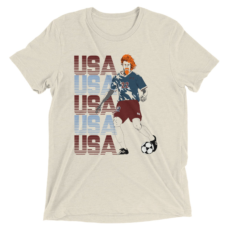 Vintage USMNT 1994 World Cup Tri-blend Unisex T-Shirt - NOLA REPUBLIC T-SHIRT CO.