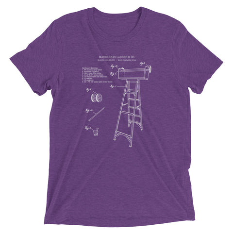 Mardi Gras Ladder & Co. Unisex Tri-blend T-Shirt