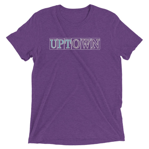 UPTOWN Street Tiles Unisex Tri-blend T-Shirt - NOLA REPUBLIC T-SHIRT CO.