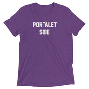 PORTALET SIDE Unisex Tri-blend T-Shirt