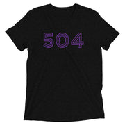 504 Mardi Gras Unisex Tri-blend T-Shirt - NOLA REPUBLIC T-SHIRT CO.