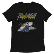 Purple & Gold Reign Unisex Tri-blend T-Shirt - NOLA REPUBLIC T-SHIRT CO.