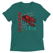 Retro Breaux Bridge Crawfish Capital Unisex Tri-blend T-Shirt - NOLA REPUBLIC T-SHIRT CO.