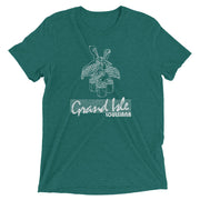 Retro Grand Isle Pelican Unisex Tri-blend T-Shirt