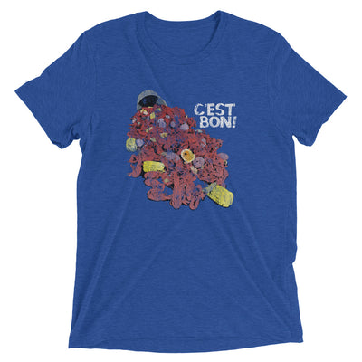 C'est Bon! Crawfish Boil Unisex Tri-blend T-Shirt - NOLA REPUBLIC T-SHIRT CO.