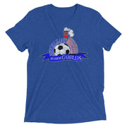 Retro New Orleans Riverboat Gamblers FC 1993 Tri-blend T-Shirt - NOLA REPUBLIC T-SHIRT CO.