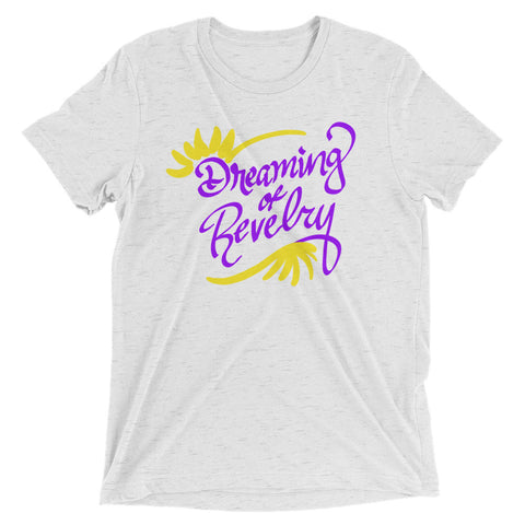 Dreaming of Revelry Mardi Gras Tri-blend T-Shirt - NOLA T-shirt, New Orleans T-shirt