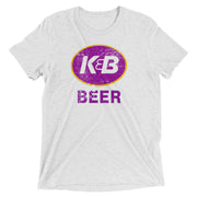 K & B Beer Unisex Tri-blend T-shirt - NOLA REPUBLIC T-SHIRT CO.