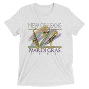 Retro New Orleans Mardi Gras 1991 Unisex Tri-blend T-Shirt