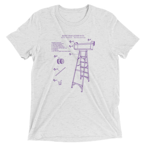 Mardi Gras Ladder & Co. Unisex Tri-blend T-Shirt