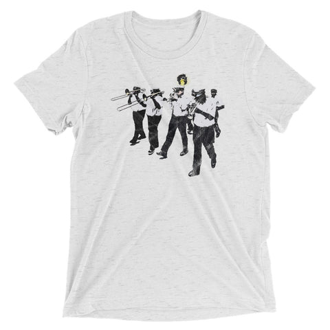 SECOND LINE Season New Orleans Vintage Scrubbed Tri-blend T-Shirt Unisex