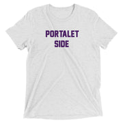 PORTALET SIDE Unisex Tri-blend T-Shirt