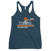 Grand Isle Shrimper Women's Racerback Tank Top - NOLA REPUBLIC T-SHIRT CO.