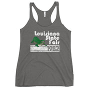 Retro Louisiana State Fair 1982 Women's Racerback Tank Top - NOLA REPUBLIC T-SHIRT CO.