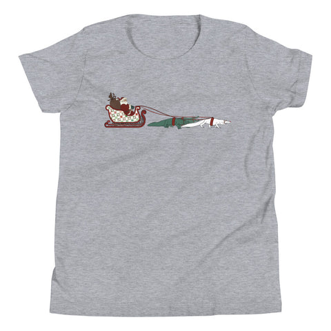 Rouxdolph's Sleigh Ride Unisex Youth T-Shirt