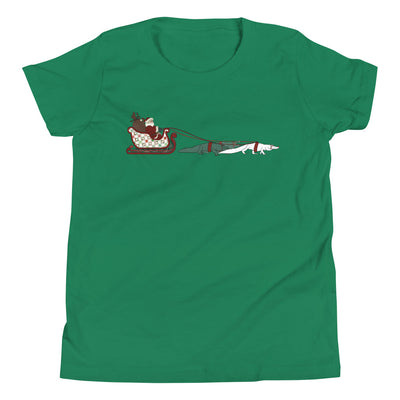 Rouxdolph's Sleigh Ride Unisex Youth T-Shirt